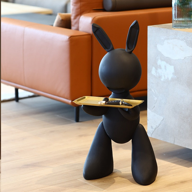 I'm All Ears Abstract Sculpture Tray Table