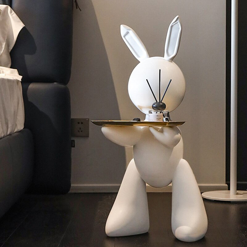 I'm All Ears Abstract Sculpture Tray Table