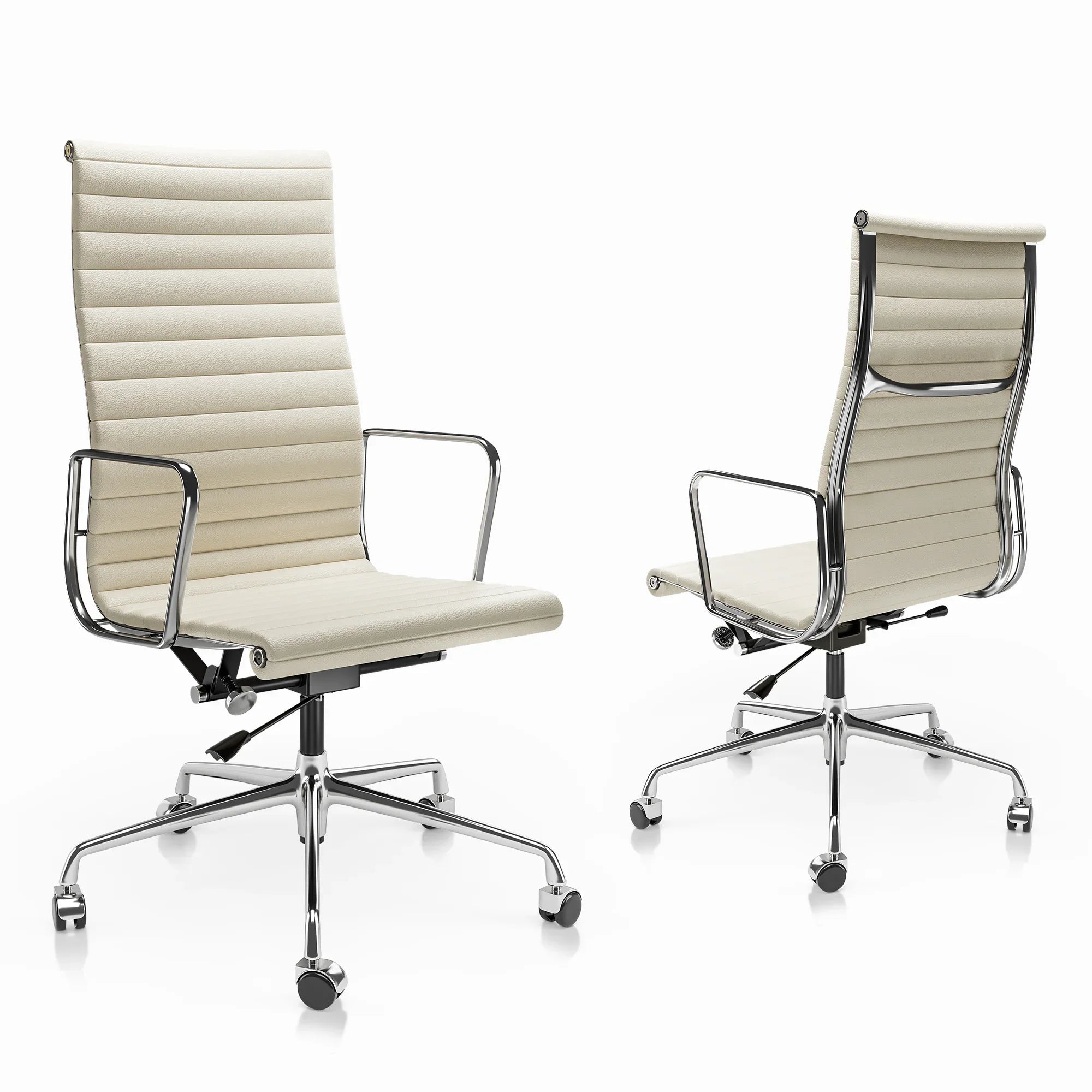 Nordic Design Leather Executive Office Chair