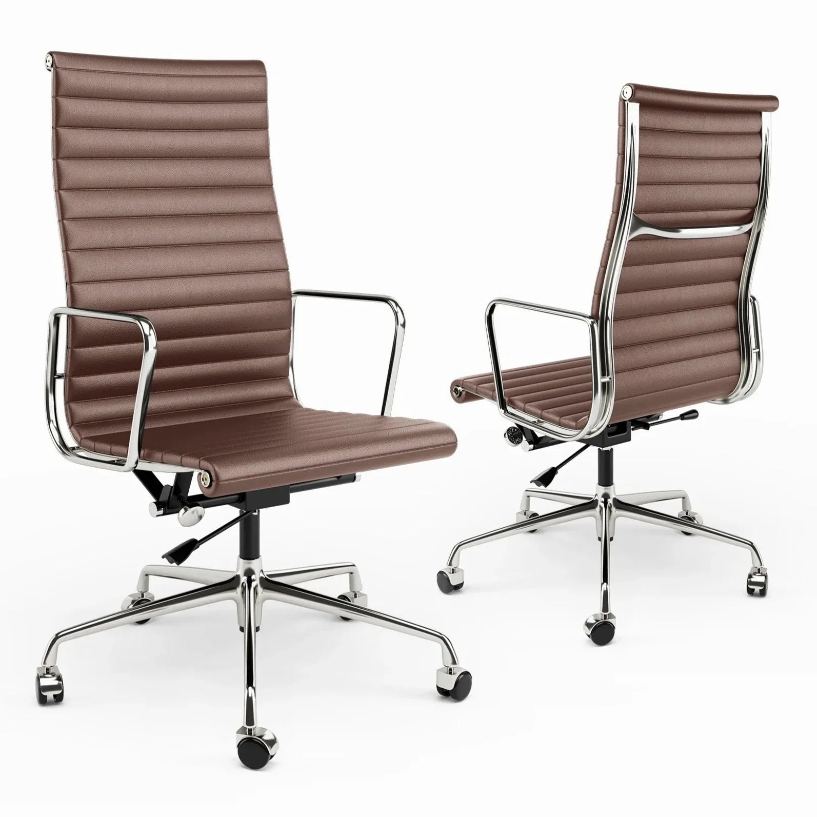 Nordic Design Leather Executive Office Chair