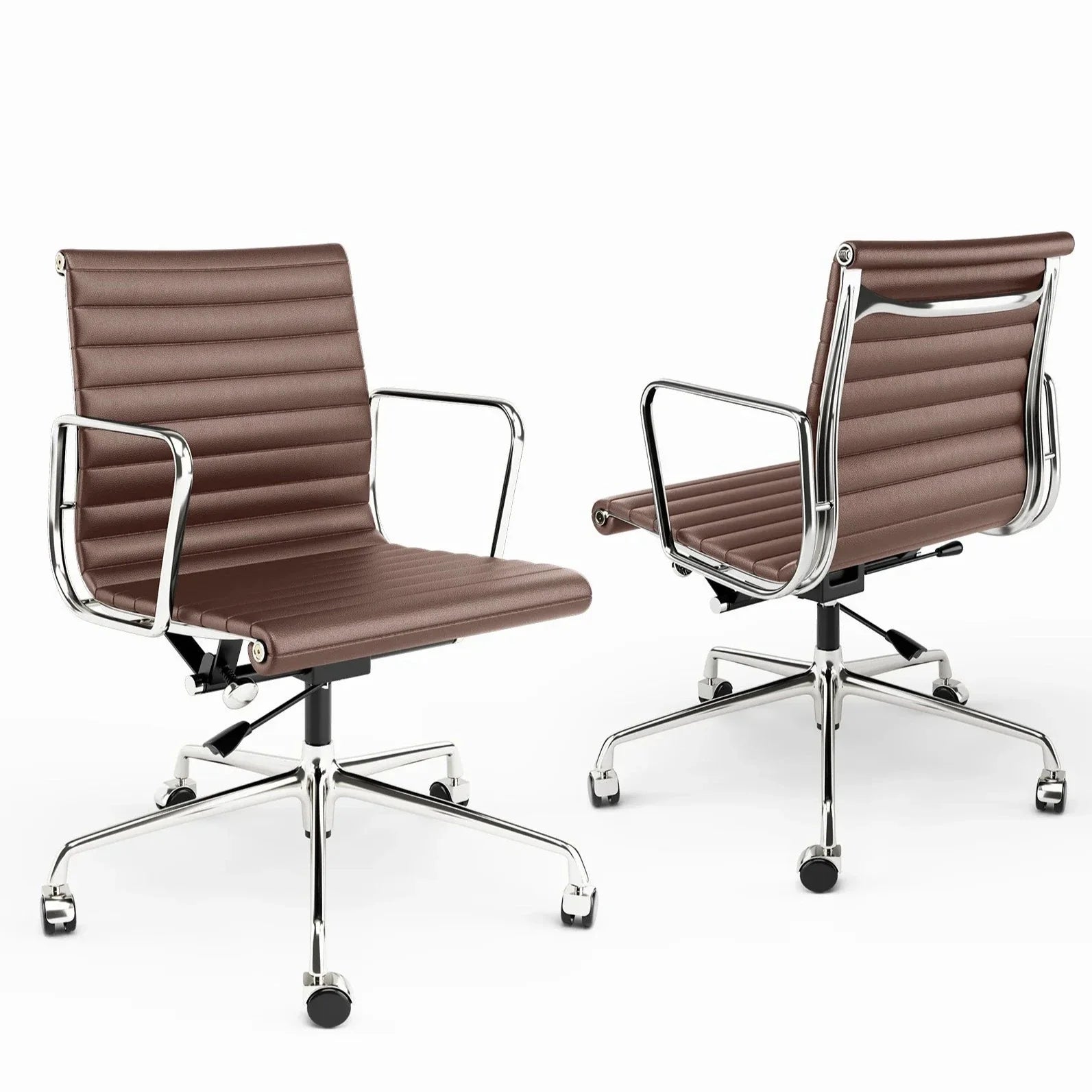 Nordic Design Leather Executive Office Chair