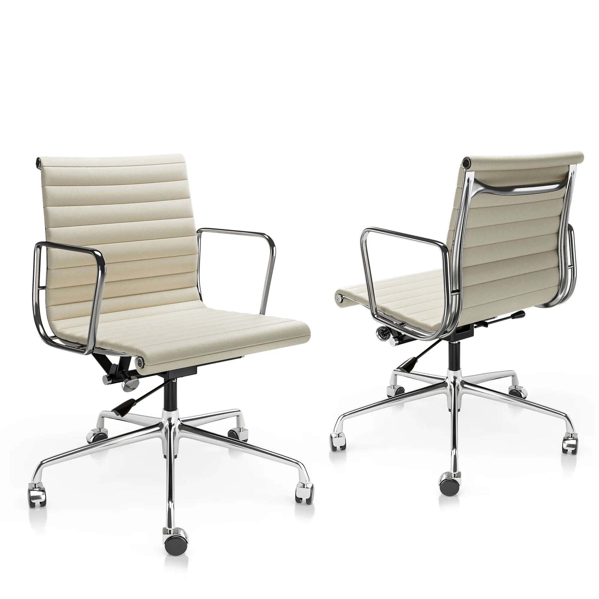 Nordic Design Leather Executive Office Chair