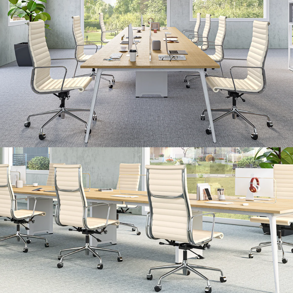 Nordic Design Leather Executive Office Chair