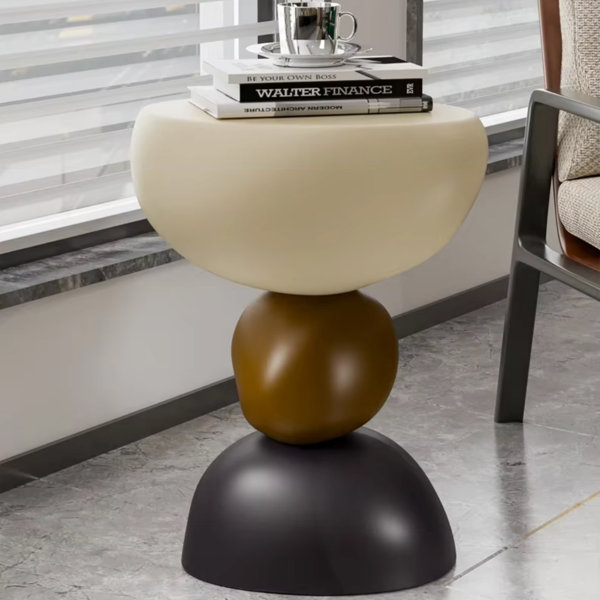 Nordic Chic Corner Table