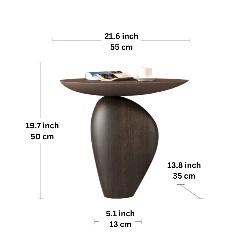 Nordic Abstract Side Table