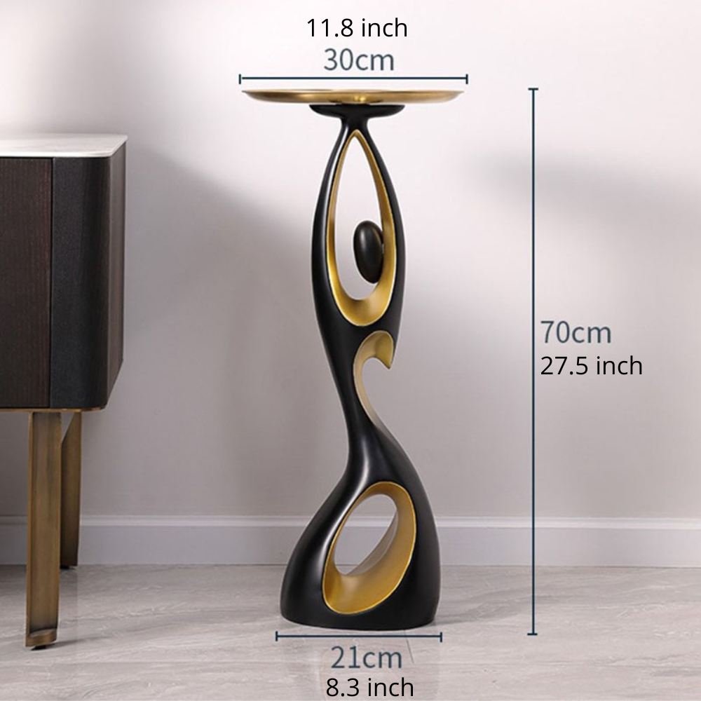 The Meaning Of Curves Sculpture Tray Table