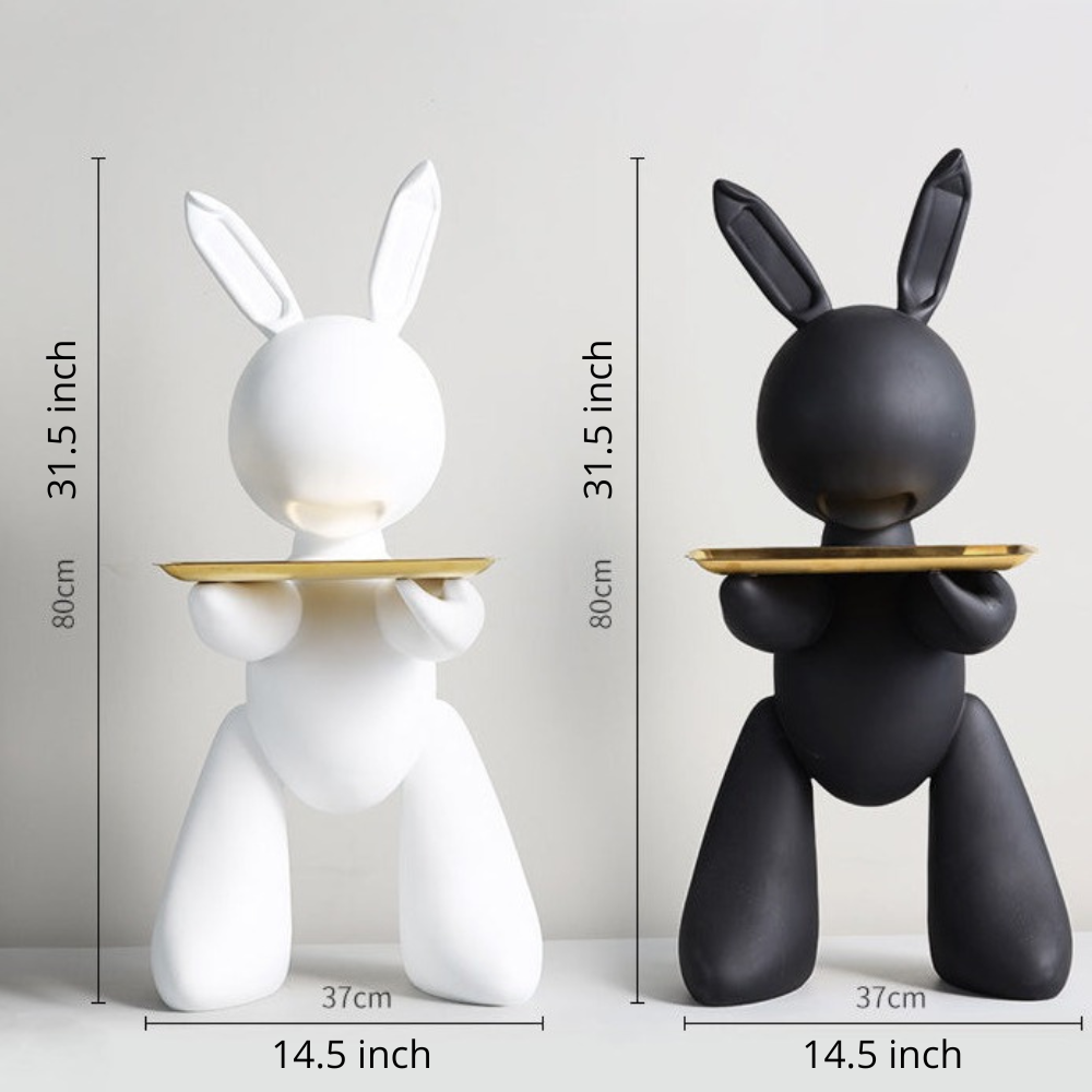 I'm All Ears Abstract Sculpture Tray Table