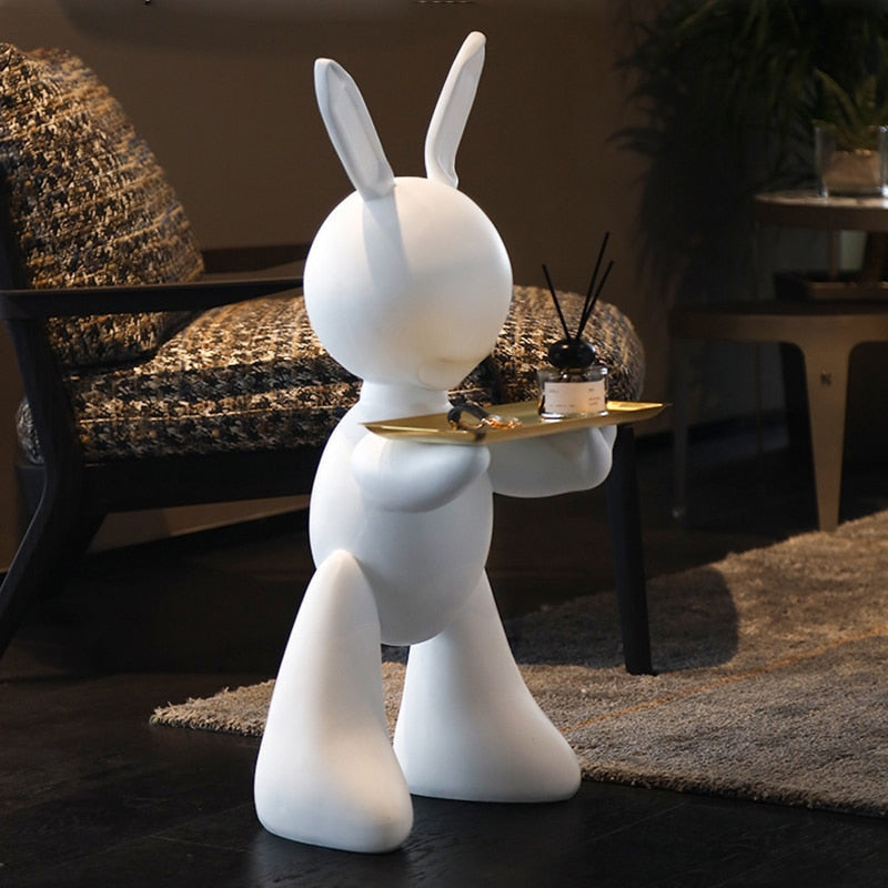 I'm All Ears Abstract Sculpture Tray Table