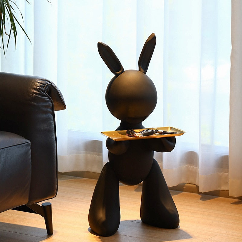 I'm All Ears Abstract Sculpture Tray Table